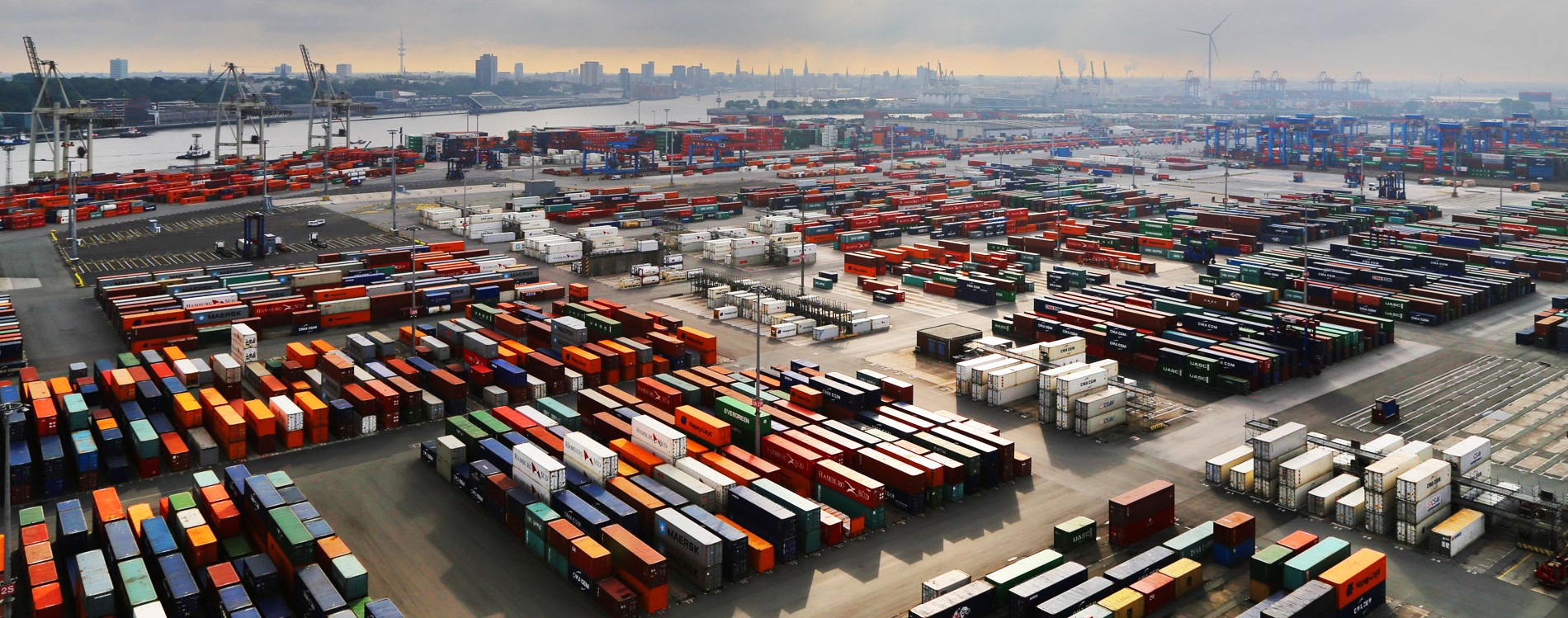 Business - The Hamburg Container Port 