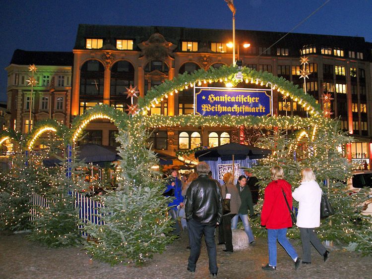  Hanseatic Christmas Market Gaensemarkt