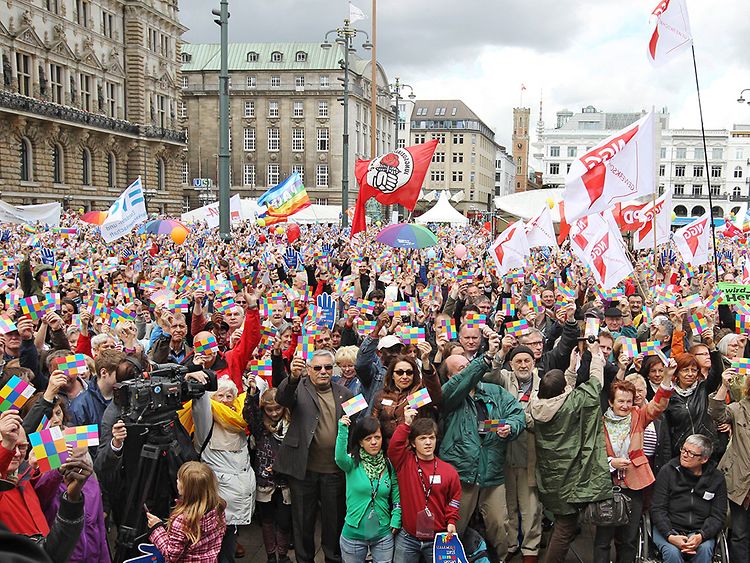  Hamburg against right-wing extremism