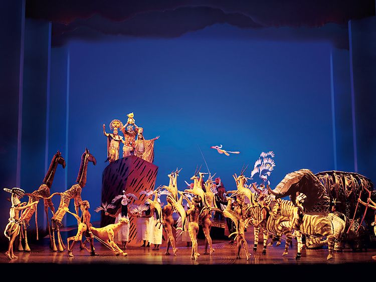  The Lion King Musical in Hamburg, Germany