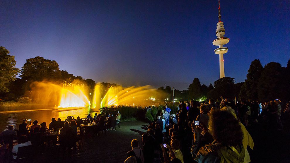  Water & Lights Concerts at the Planten un Blomen park in Hamburg
