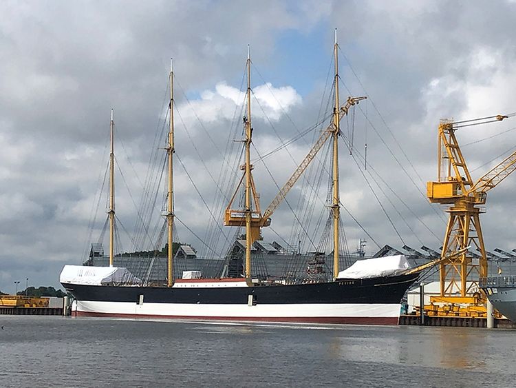  PEKING vessel in Hamburg, Germany