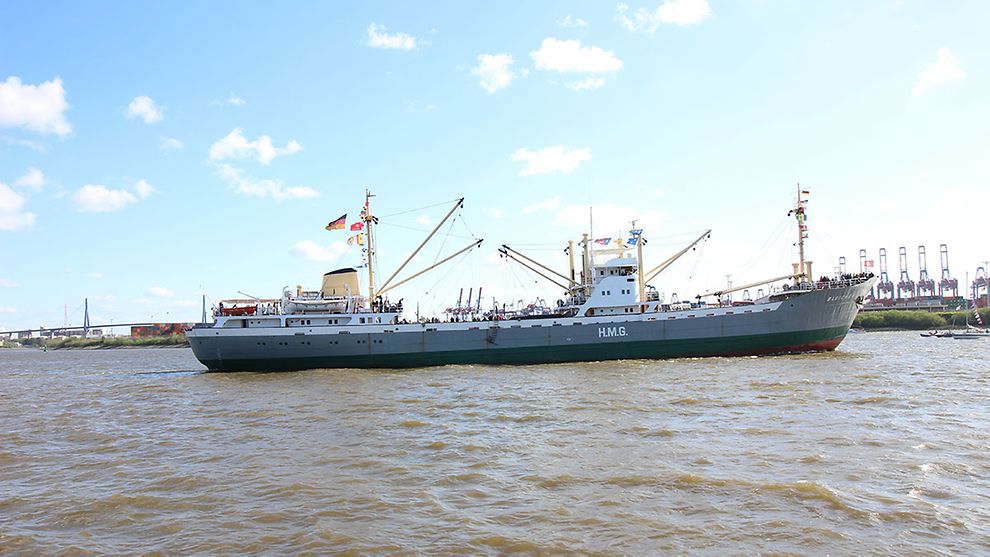 MS BLEICHEN vessel in Hamburg, Germany