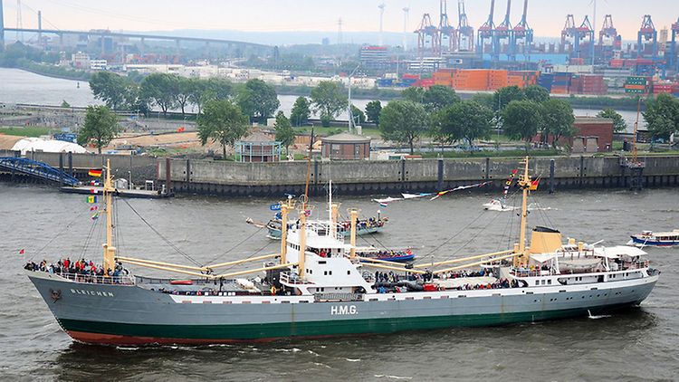  MS BLEICHEN vessel in Hamburg, Germany