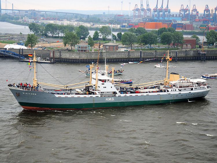  MS BLEICHEN vessel in Hamburg, Germany