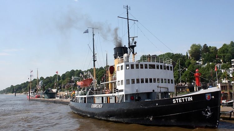  The Museum Port at Hamburg's Oevelgönne area allows fans of maritime history to get upclose with many classic ships.
