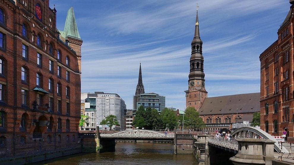  One of the five major churches in Hamburg