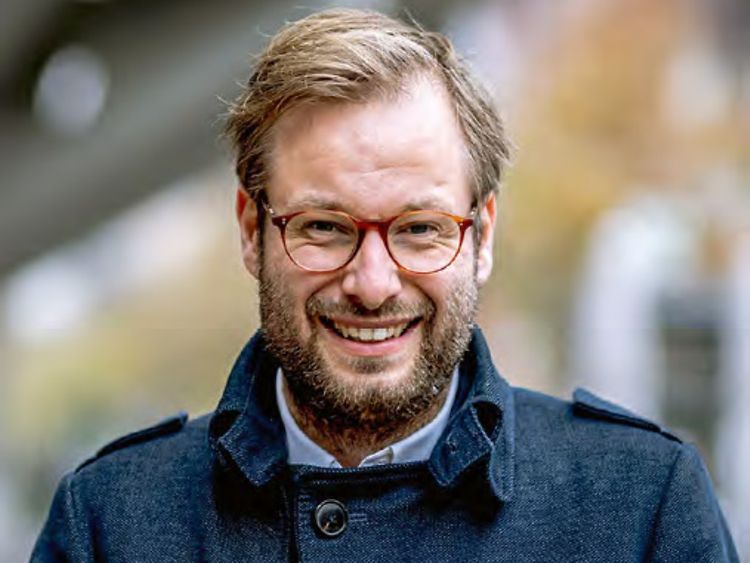  Portrait of Dr. Anjes Tjarks, Hamburg's senator for traffic and mobility transition